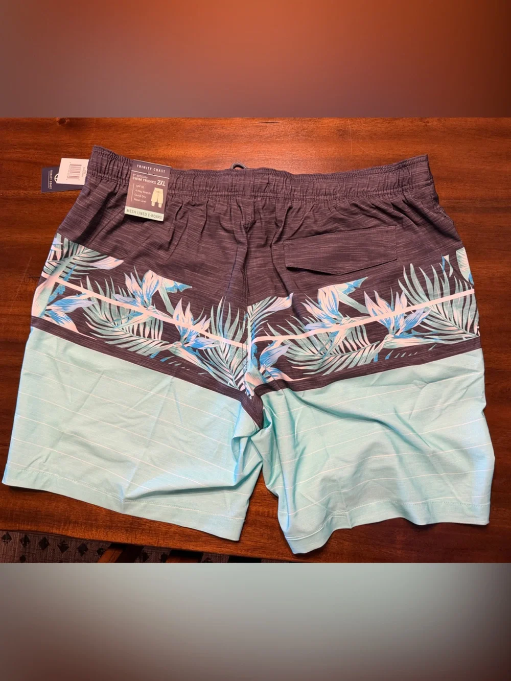 Trinity Coast aqua charcoal